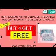 Buy 4 Packs of MTP Kit Online, Get 1 Pack Free! Take Control with This Special Offer Today!!