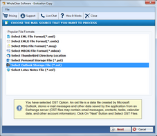 WholeClear OST to MBOX Converter Software