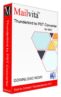 Mailvita Thunderbird to PST converter for Mac