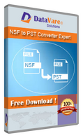 DataVare NSF to PST converter