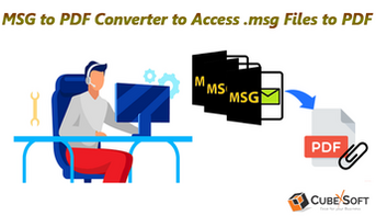 How to Import MSG Files into PDF Document?