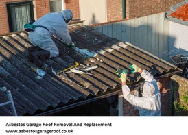 asbestos garage roof replacement cost