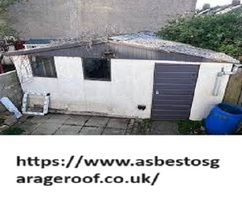 garage roof asbestos replacement