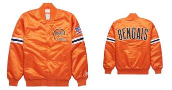 The Bengals Orange Starter Jacket