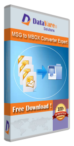 Datavare MSG to MBOX Converter