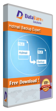 DataVare Hotmail backup