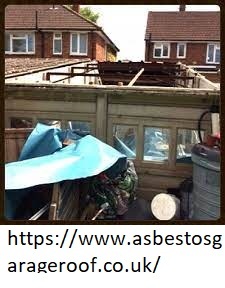 garage asbestos roof replacement cost