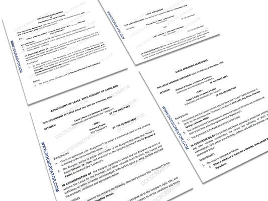 Docs Creator - Free Download Rental Lease Agreement Template